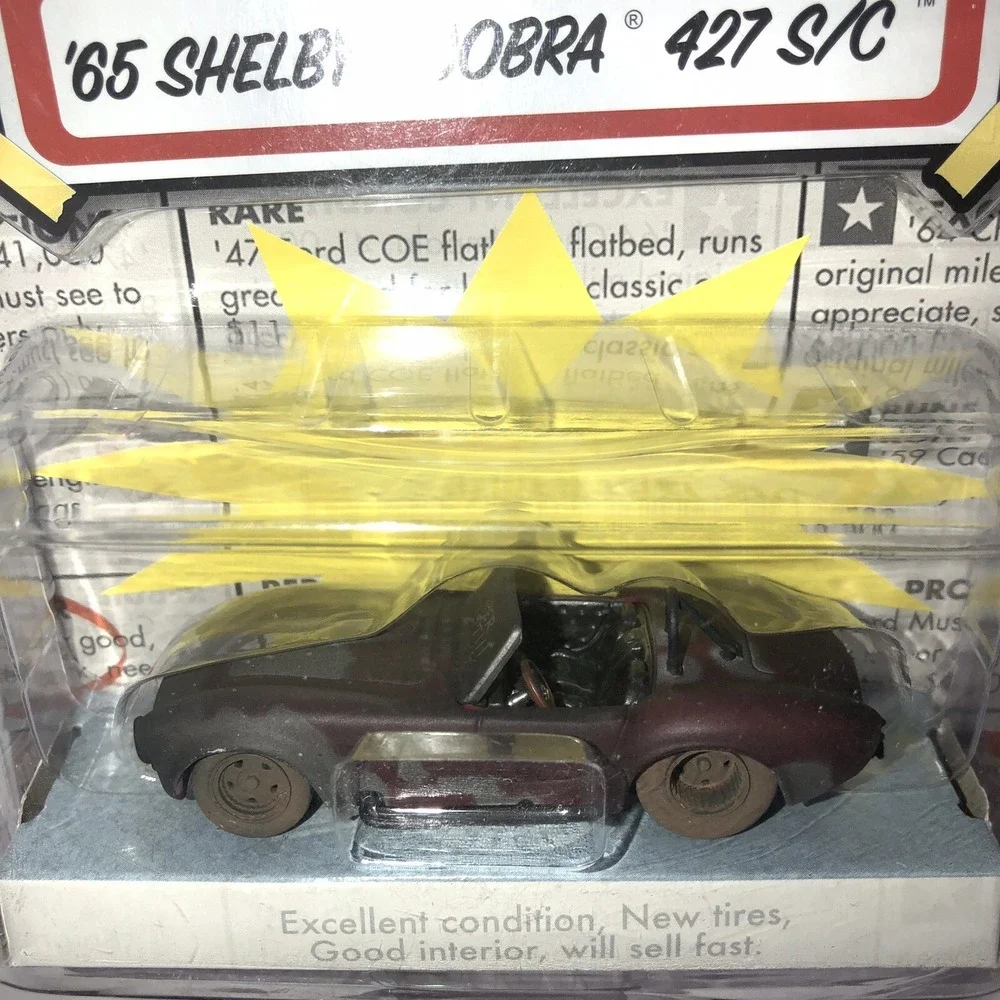 Jada Toys For Sale 1965 '65 Shelby‎ Cobra 427 S/C Red Diecast 1/64 Scale
